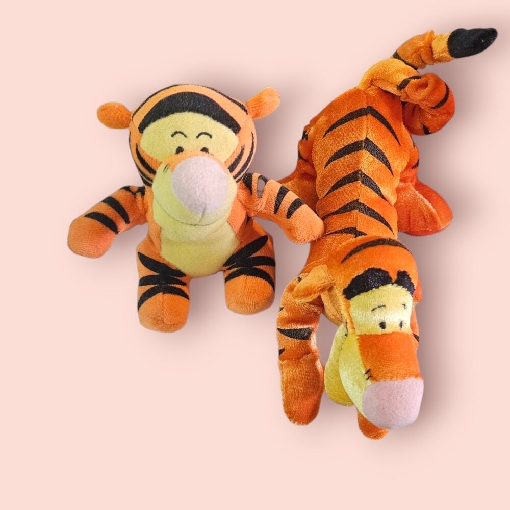 Set of 2 Disney Tigger plushes